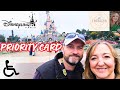 Do you have a Disability and are travelling to Disneyland Paris? Can the Priority card help?