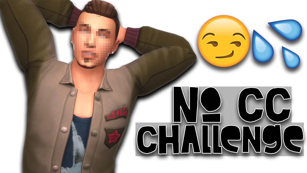 THE SIMS 4 | CREATE A SIM | NO CC CHALLENGE | MAXIS ZADDY?!?! - YouTube