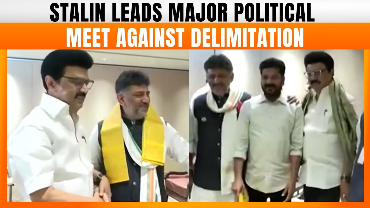 Tamil Nadu CM MK Stalin Leads Key Meet on Delimitation, Calls It a ...