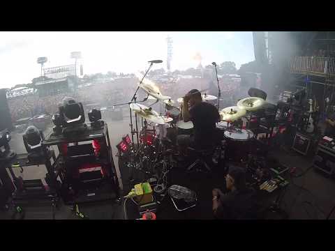 Trivium - "The Sin and the Sentence" LIVE @ Wacken 2017 (Alex Bent Drum Cam)