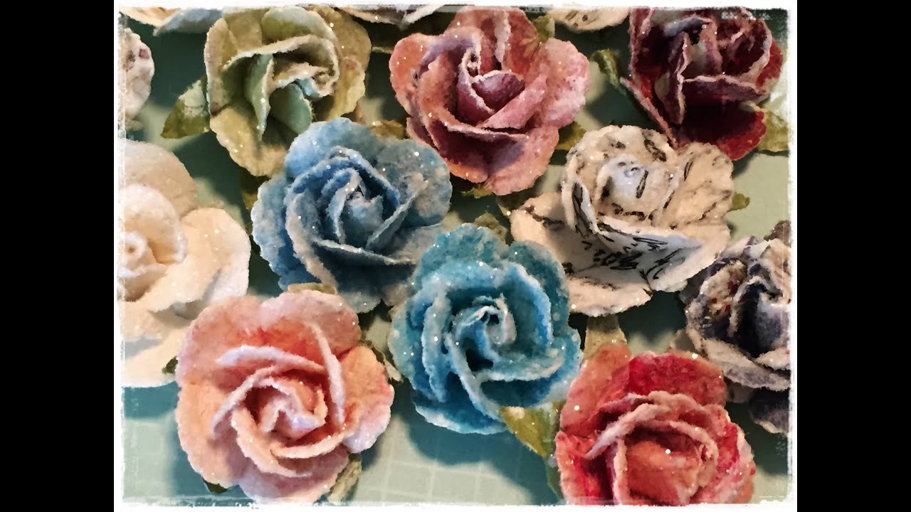 How To Sugar Coated Flowers YouTube