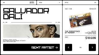 Modern Landing Page HTML CSS | GSAP Landing Page Animation