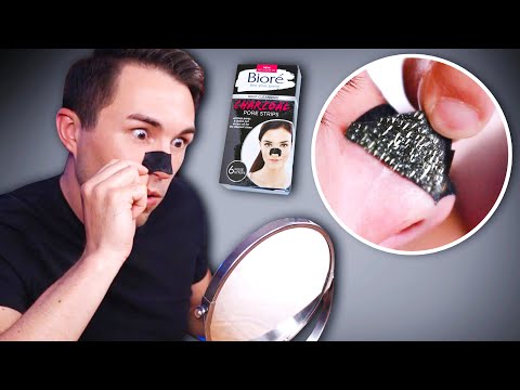 Video: Biore Nose Pore Cleansing Strips Black Revisión