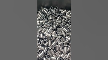 Rebar coupler production machine, double-ended chamfer