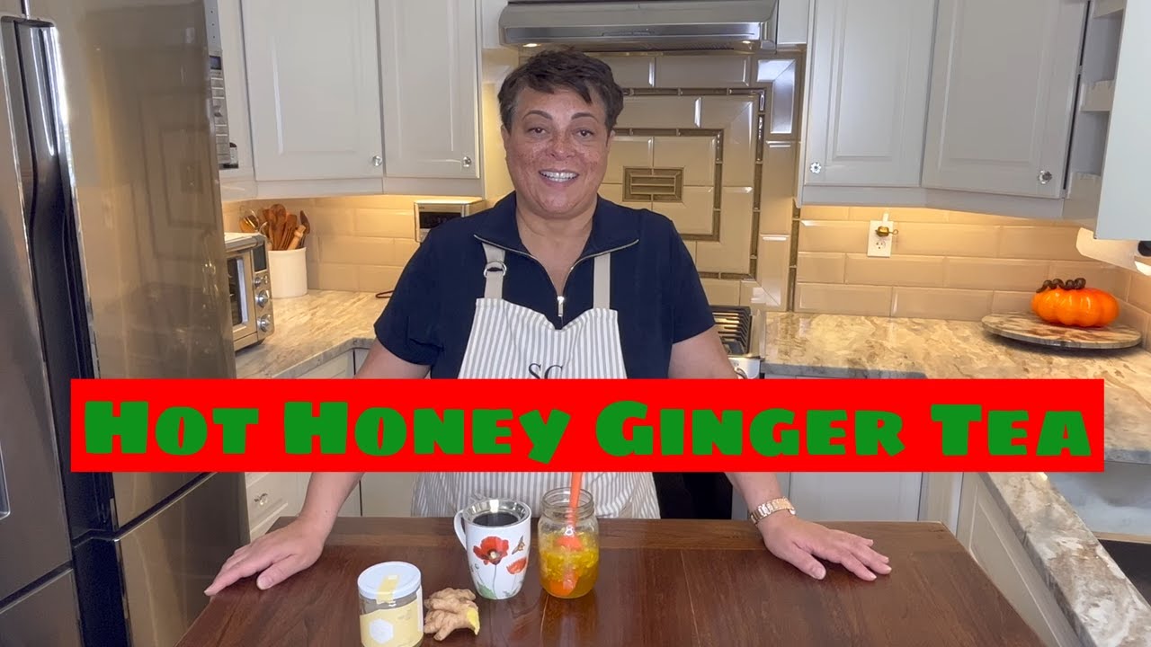 Delicious Hot Honey Ginger Tea YouTube
