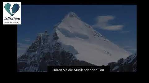 Zentrierung mit Ton Validation 