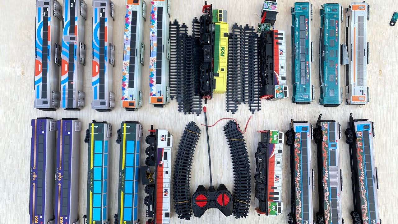 Mulung Kerete Api Mainan Yang Di Buang Pabrik Dapet Lokomotif Vintag Double mesin & Puluhan Gerbong