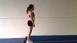 My first roundoff BHS back tuck