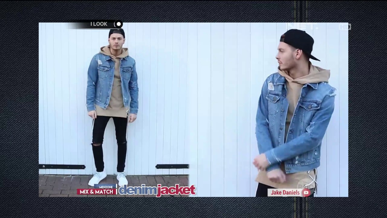 Menzone, Mix \u0026 Match Denim jacket 