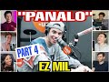 EZ MIL - "PANALO" LIVE ON WISHBUS USA / PART 4 / REACTION COMPILATION