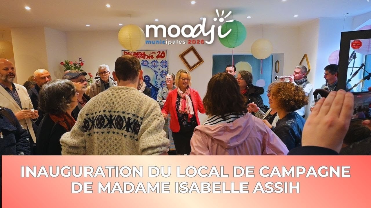 Inauguration du local de campagne de Madame Isabelle ASSIH
