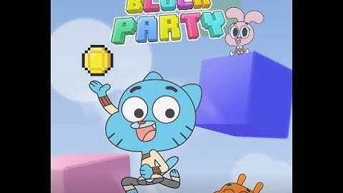the amazing world of gumball block party