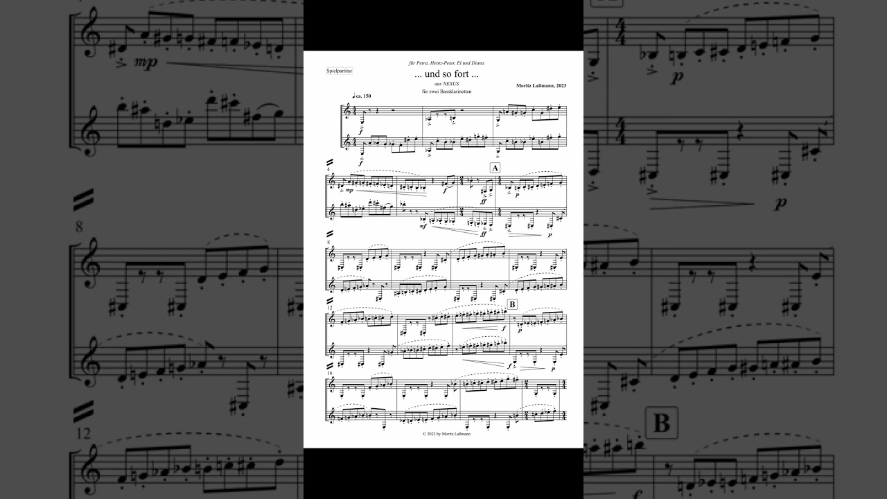 "... und so fort ..." (Nexus) (2023) – Duo Stump-Linshalm – Moritz Laßmann