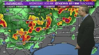 Flash flood warnings issued in several Southeast Texas counties; severe weather expected over night