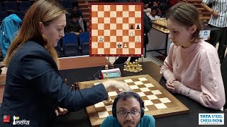 A Highly Instructive Pawn Endgame Anna Ushenina Vs Mariya Muzychuk Tata Steel Chess India 2022