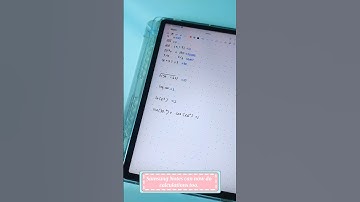 Samsung Notes can now do calculations tooo💗💗 #samsungtab #samsung #samsungtabs9fe