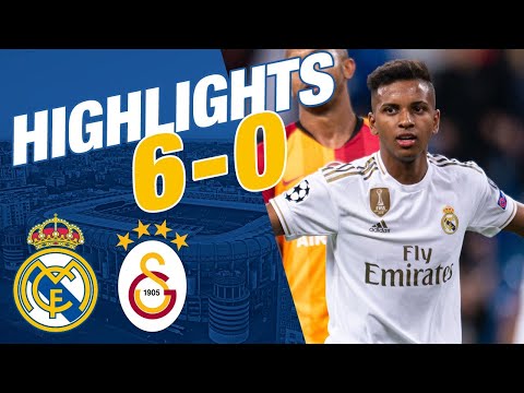 GOALS AND HIGHLIGHTS | Real Madrid 6-0 Galatasaray