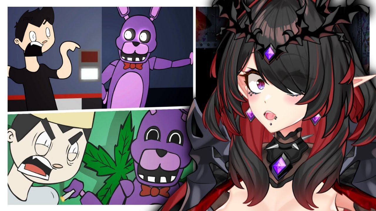 Реакция на анимацию Five Nights at Freddy's от Markiplier