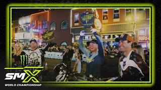 Jeremy McGrath's Holeshot Challenge takes over downtown Nashville | Motorsports on NBC