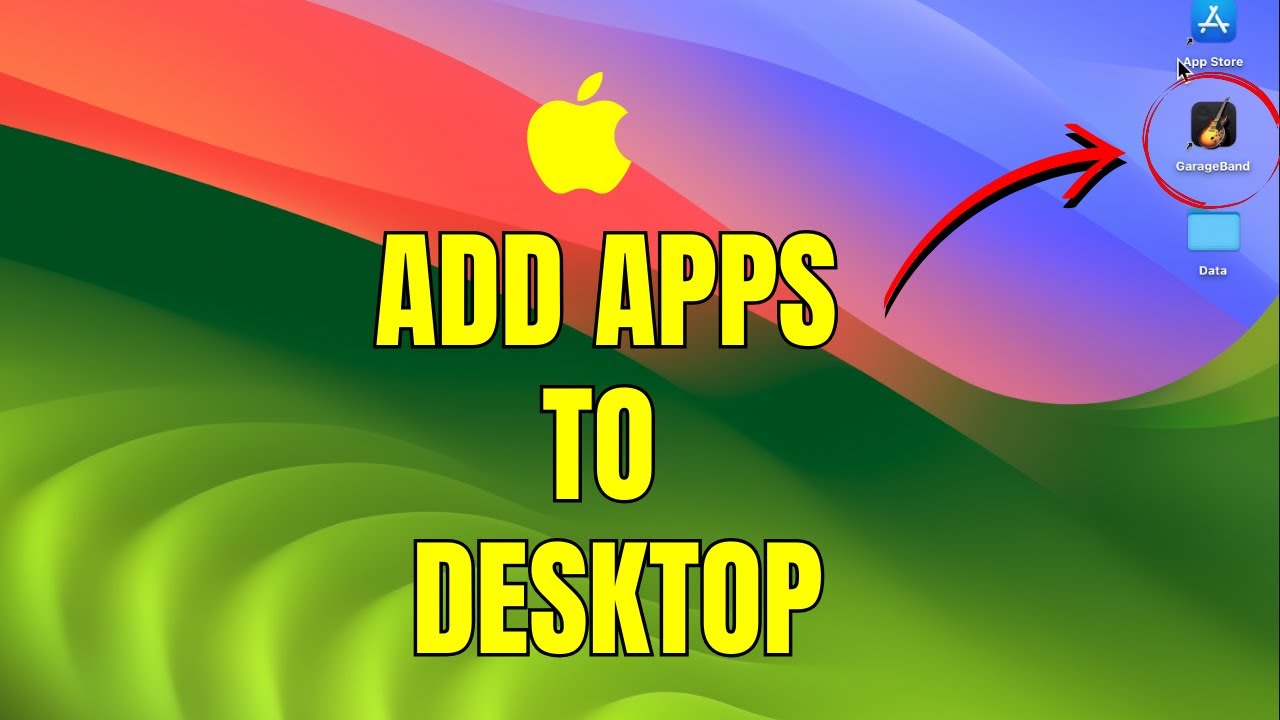 Add apps to the Dock and Desktop: quick placement tips