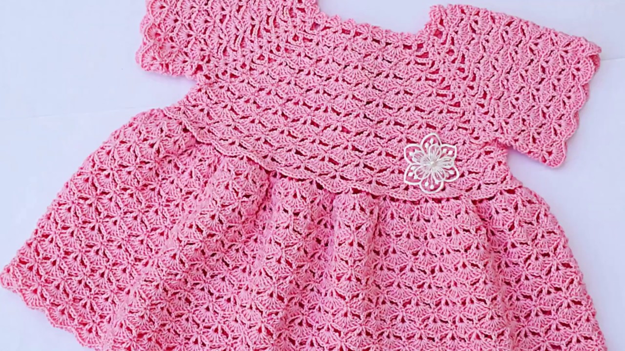 Crochet dress for spring - YouTube