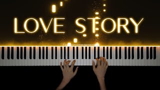 Taylor Swift - Love Story (Taylor's Version) | Piano Cover with PIANO SHEET Resimi