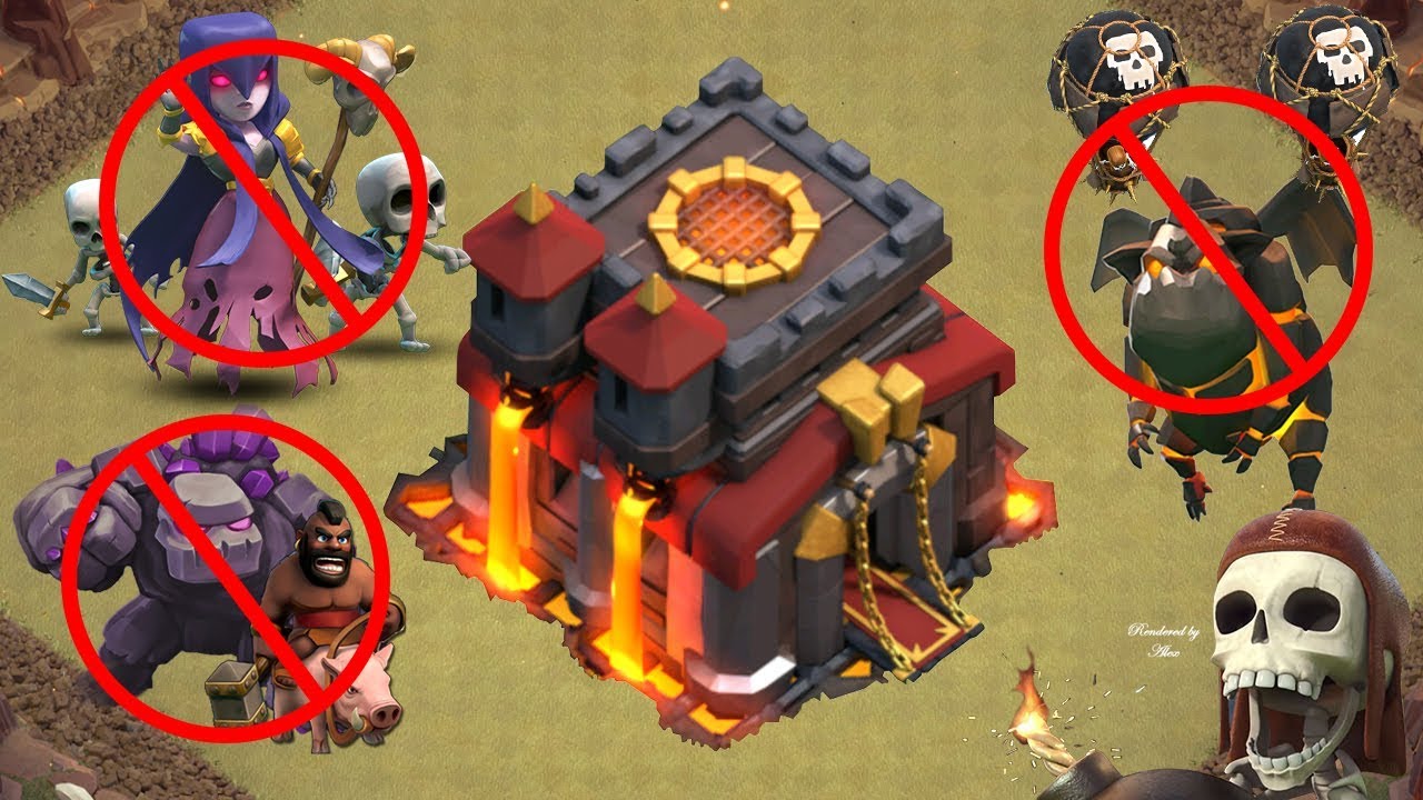 Best Th10 (Town Hall 10) War Base With Replay Anti All Troops Anti 3