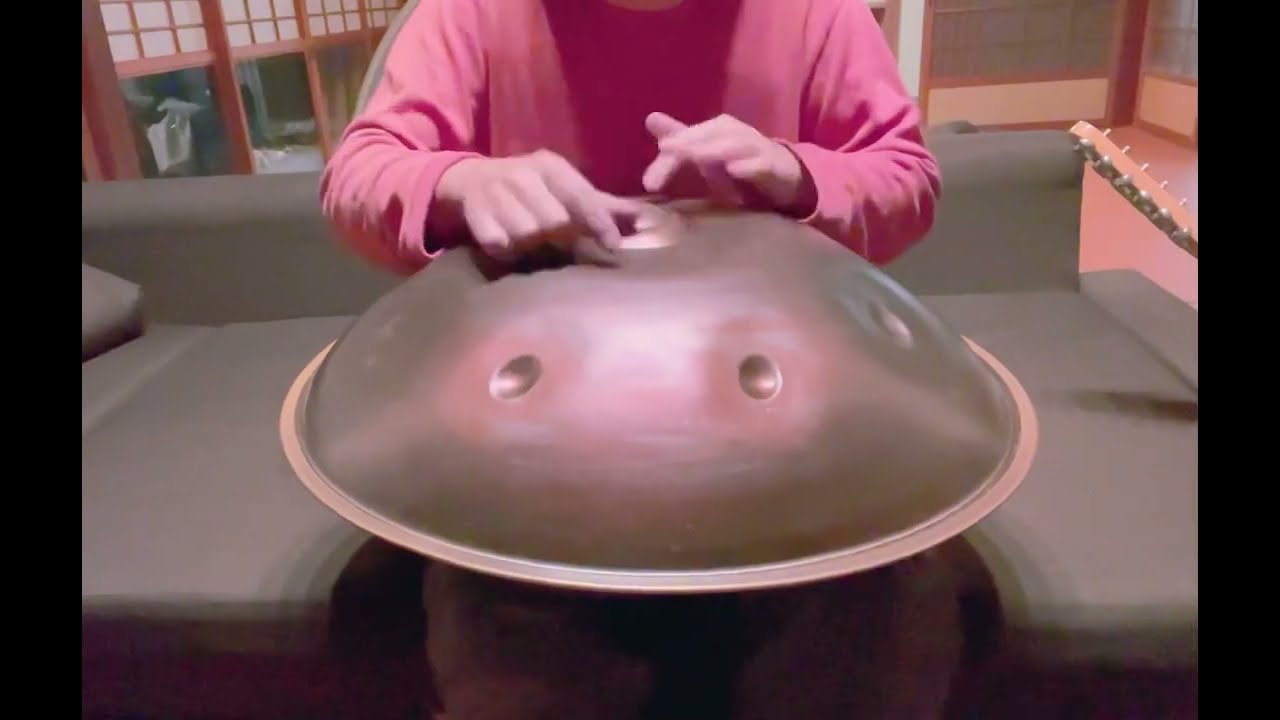 improvisation,handpan&guitar&looper
