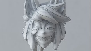 Alastor 3d model processing Hazbin Hotel #Alastor #hazbinhotel #anime