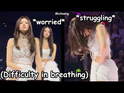 twice getting sick & injuries during their concert ft. twice doesn't know their own song