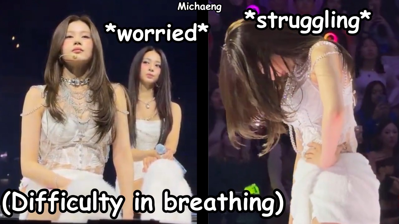 twice getting sick & injuries during their concert ft. twice doesn't know their own song