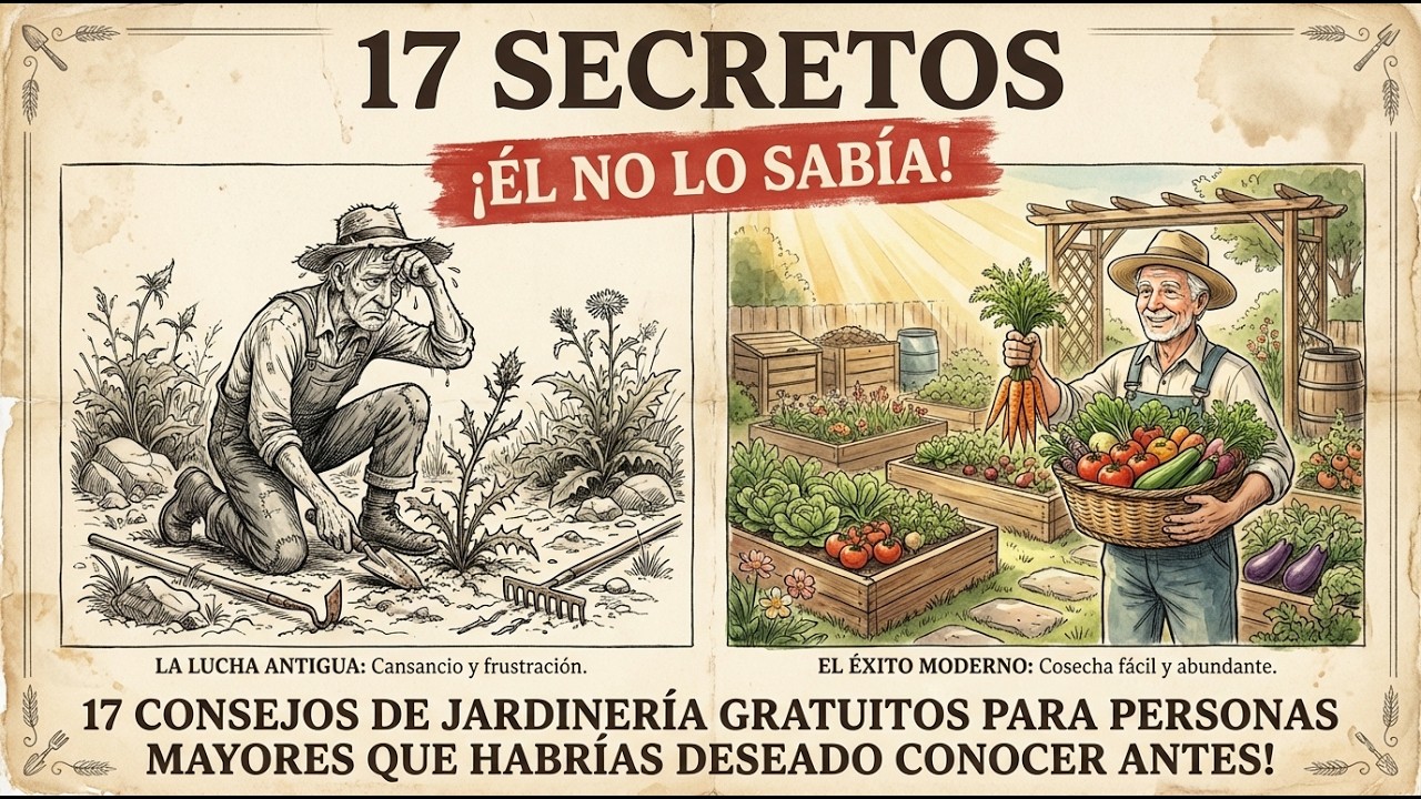 ¡17 consejos de jardinería GRATIS para personas mayores que desearías haber sabido antes!