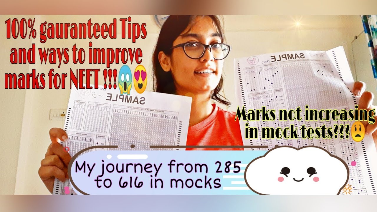 How to Increase your mock test scores!?My journey from 285 to 616 in ...