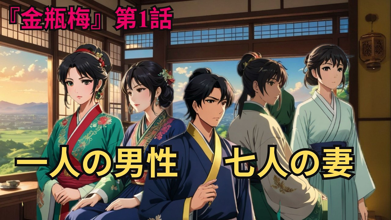 一人の男性が七人の妻を持っている？彼はどうやってそれを成し遂げたのか？——中国の古典文学『金瓶梅』第1話