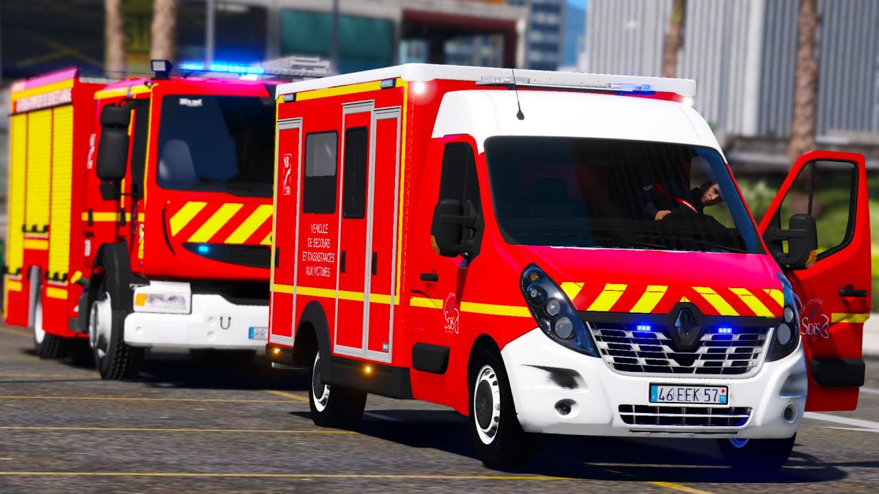 [GTA5] UN NOEL EN IMMERSION AVEC LES SAPEURS-POMPIERS | SDIS77