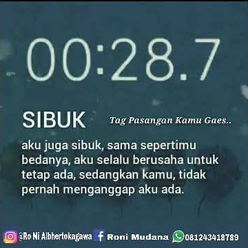 Story Wa Sibuk