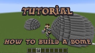 Minecraft Dome Tutorial