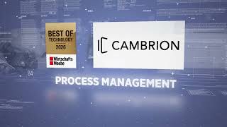 Best of Technology Award 2026 "Process Management" by WirtschaftsWoche for Cambrion