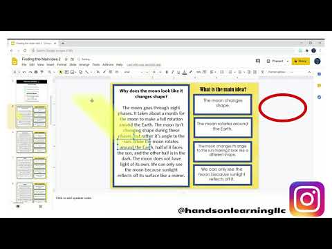 How to make draggable highlighting in Google Slides