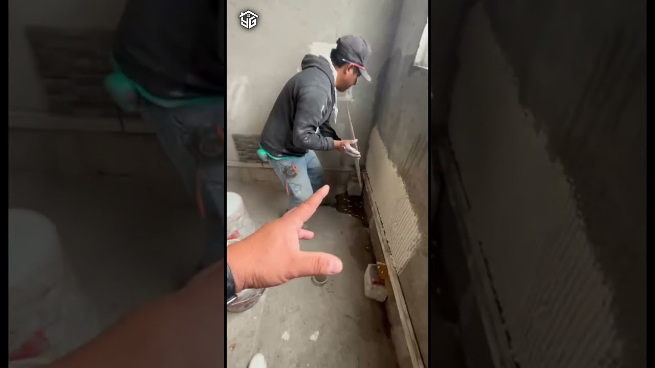 TUTORIAL para pegar la primer pieza de AZULEJO en un BAÑO 😱🔥