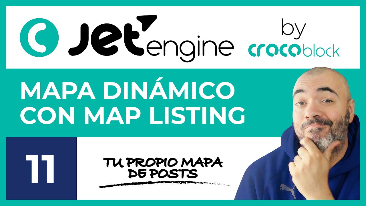 MAPA DINÁMICO de POSTS con MAP Listing - CURSO de JET ENGINE #11 - Tutorial en Español