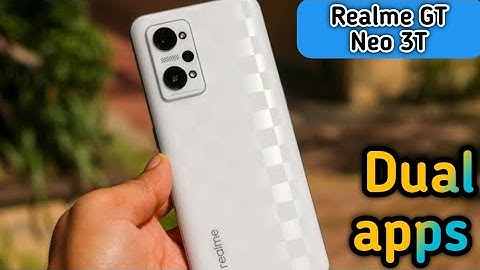 How To Enable Dual App In Realme GT Neo 3T, Create Dual App In Realme GT Neo 3T,