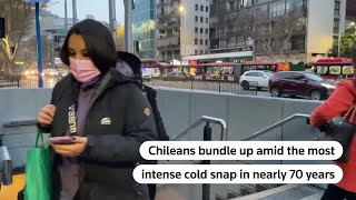 Chileans Bundle Up Amid The Fiercest Cold Snap In Decades | Reuters