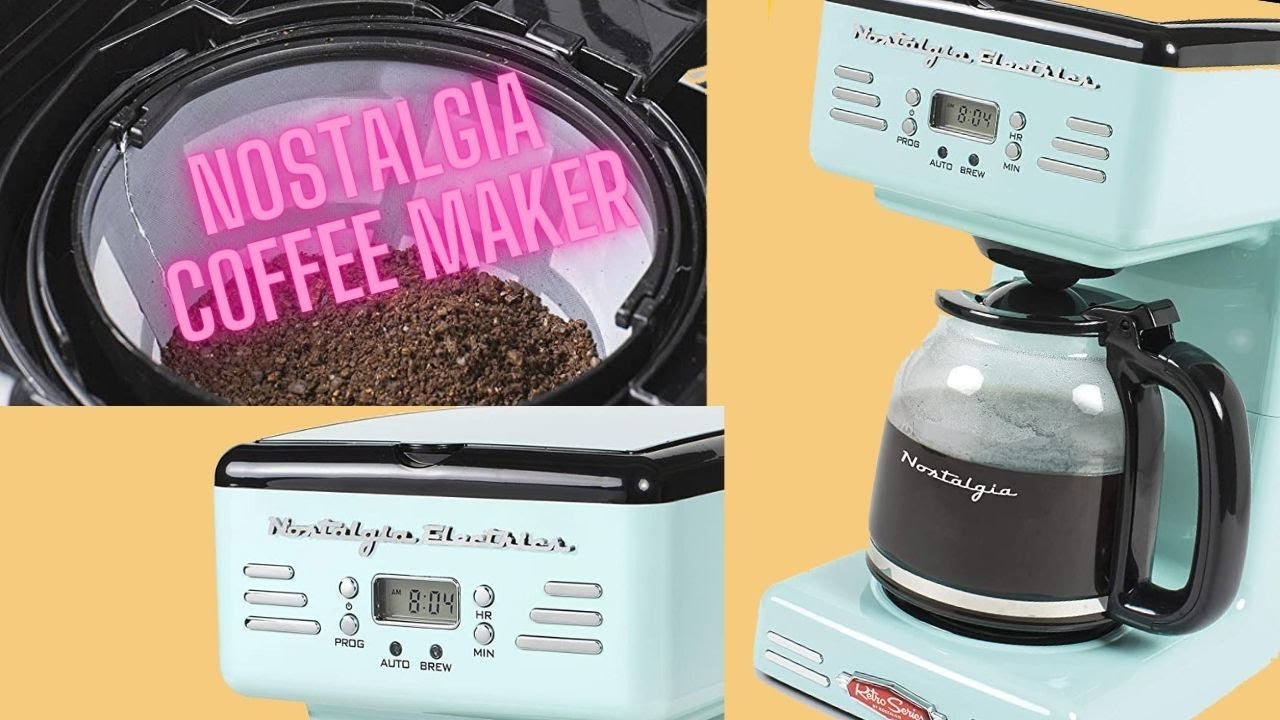 Nostalgia Retro Coffee Maker