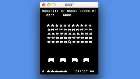 Space Invaders emulator