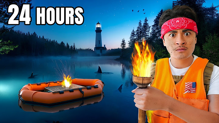 24 HOUR OVERNIGHT CHALLENGE on LAKE!
