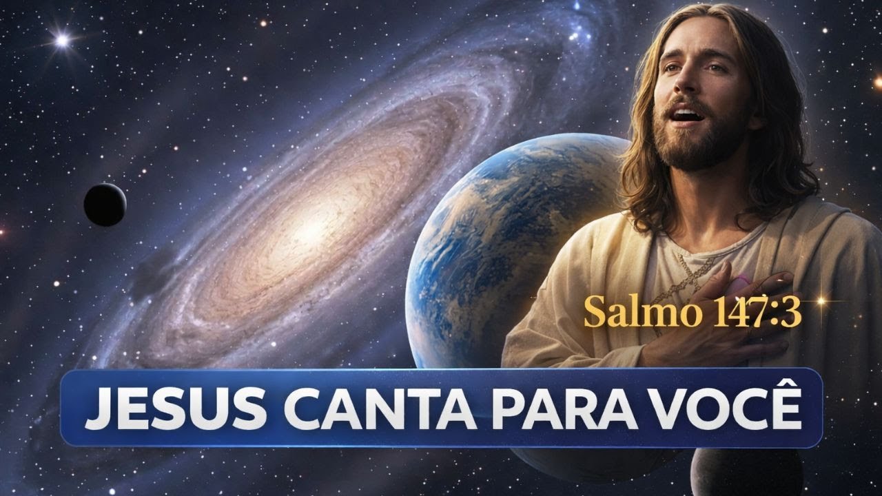 🎵 JESUS CANTA PARA VOCÊ 🙌 | Salmo 147:3 | Canção de Cura, Amor e Esperança em Deus