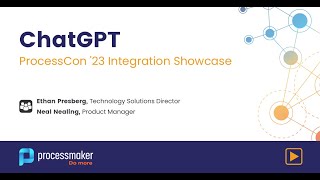 ProcessCon '23 Integration Showcase - ChatGPT