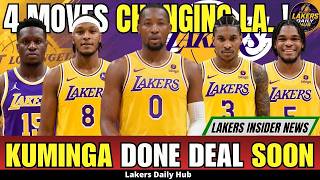 π¨KUMINGA TO LAKERS IS HAPPENING! 3 BLOCKBUSTER TRADES & BRONNY TO CELTICS! π±ππ