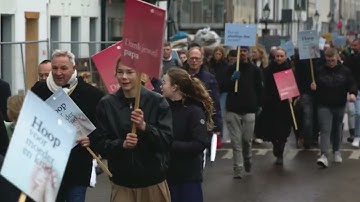 Voor dit verhaal hoef je je niet te schamen - Diederik van Dijk tijdens Mars voor het Leven 2025
